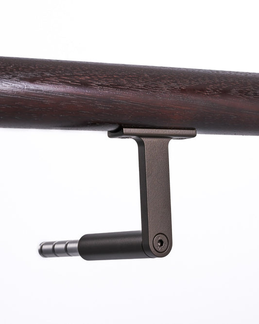 HB500 EDB, 'T' Stair Rail Bracket - Electro Dark Bronze
