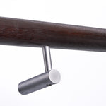 HB520 SC Stair Rail Bracket - Satin Chrome - Image 1