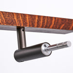 HB525 EDB Stair Rail Bracket with Wiring Capability - Electo Bark Bronze - Image 2