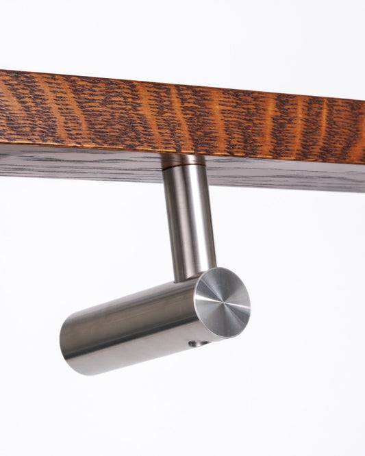 HB526 Stair Rail Bracket with Wiring Compatibility - Stainless Steel