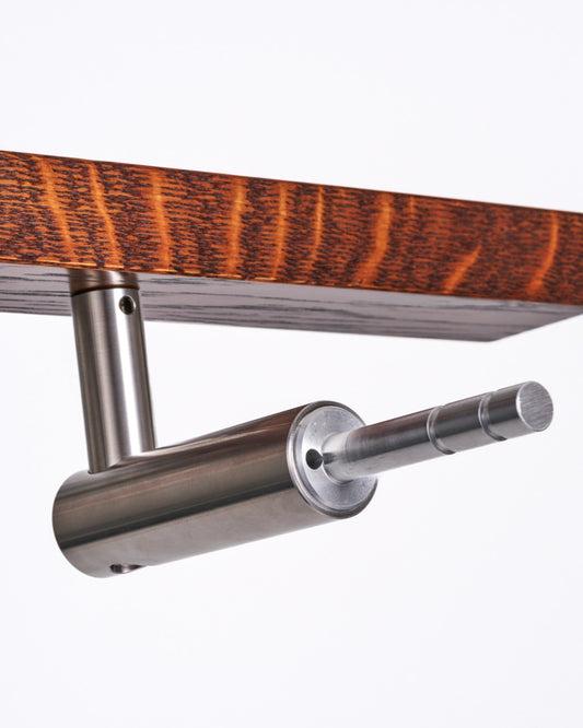 HB526 Stair Rail Bracket with Wiring Compatibility - Stainless Steel