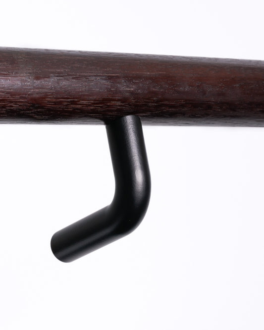 HB595 EBA Stair Rail Bracket, Electro Black Ace