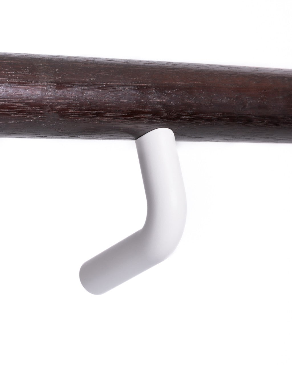 HB595 EFW Stair Rail Bracket, Electro Flat White