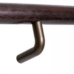 HB595 EMB Stair Rail Bracket, Electro Medium Bronze - Image 1