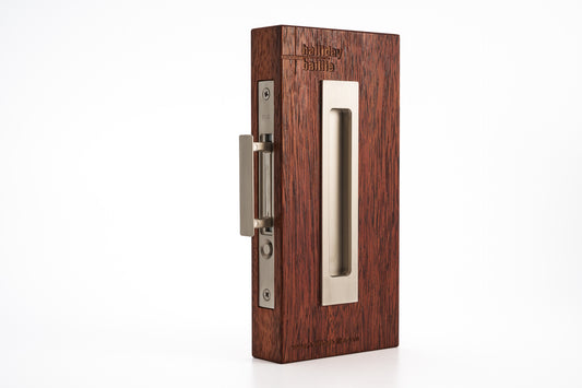 HB620/35 BN Sliding Passage Set 170mm, Brushed Nickel