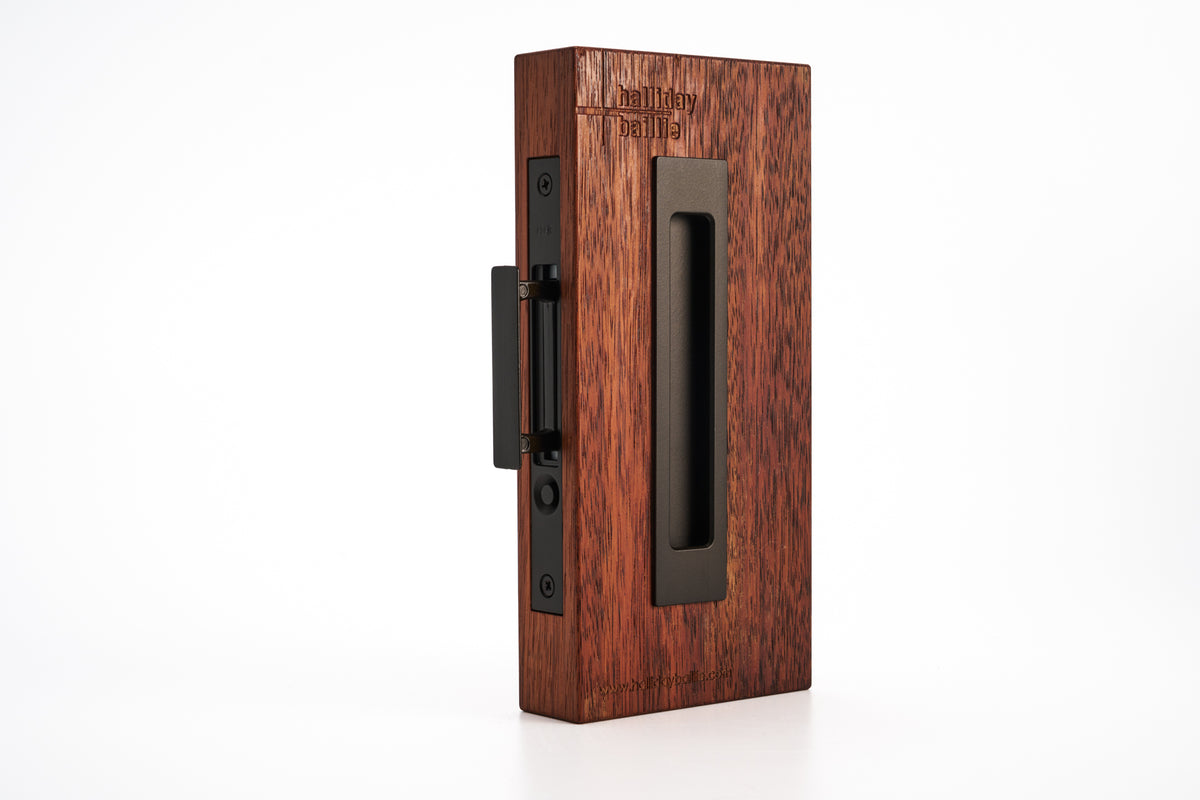 HB620/35 EBD Sliding Passage Set 170mm, Electro Dark Bronze