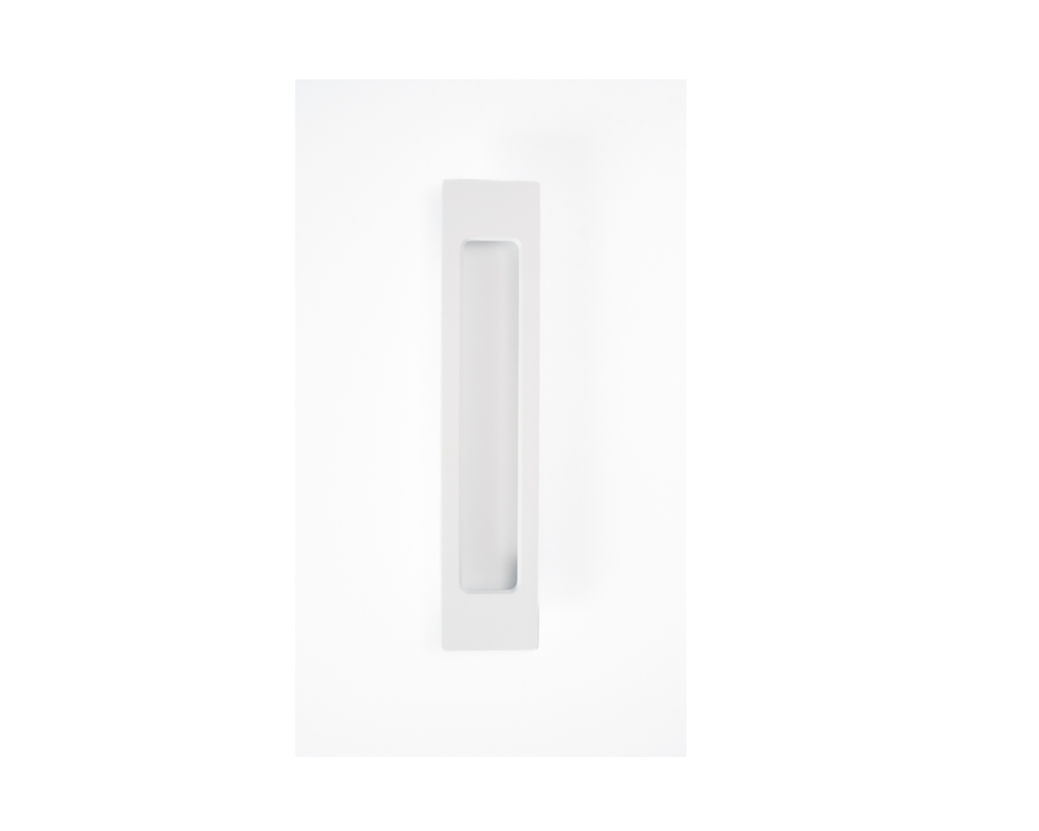HB660 EFW 170mm BLANK FLUSH PULL - Electro Flat White