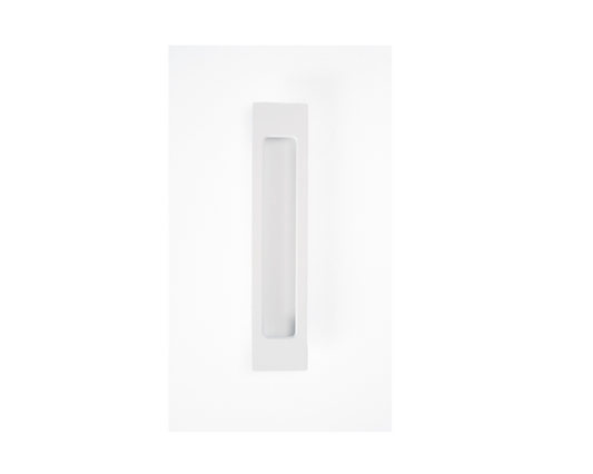 HB660 EFW 170mm BLANK FLUSH PULL - Electro Flat White
