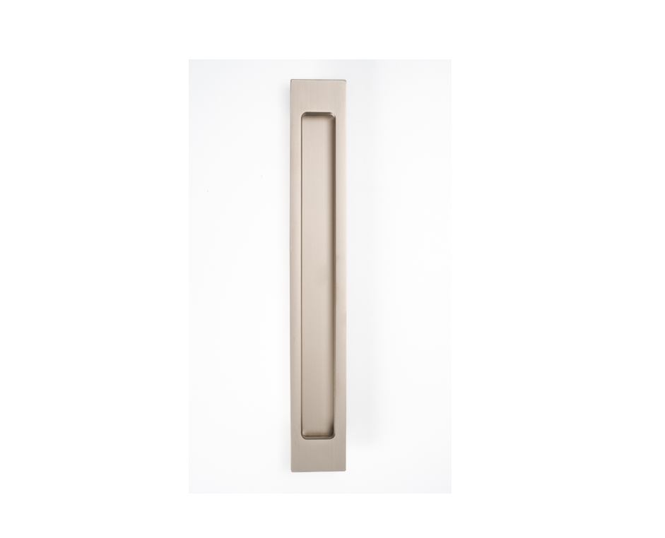 HB665 BN 250mm BLANK FLUSH PULL - Brushed Nickel