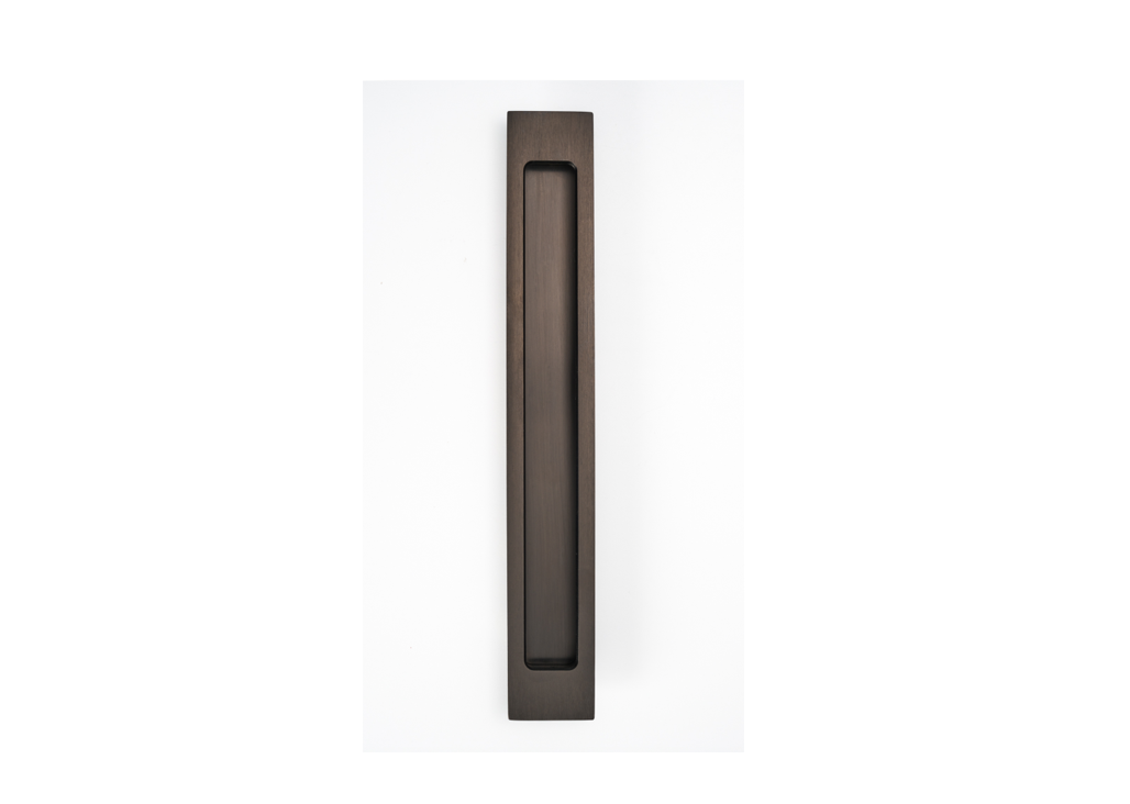 HB665 ORB 250mm BLANK FLUSH PULL - Oil Rubbed Bronze