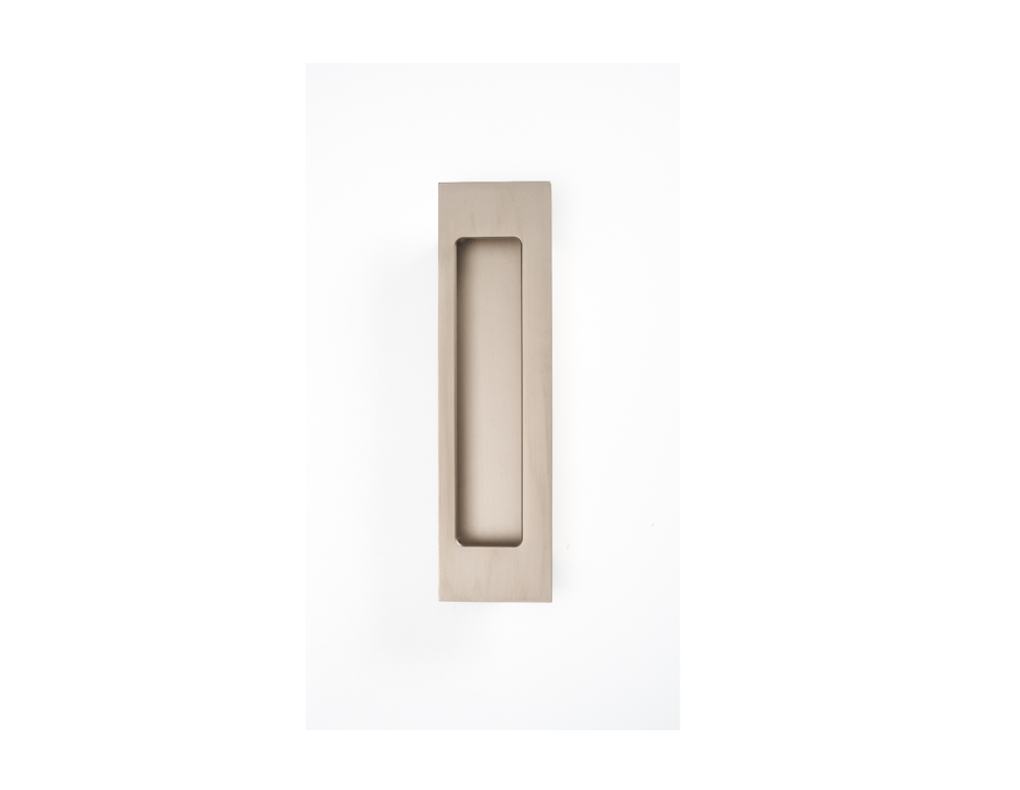 HB675 LH BN BLANK FLUSH PULL - Left Hand - Brushed Nickel