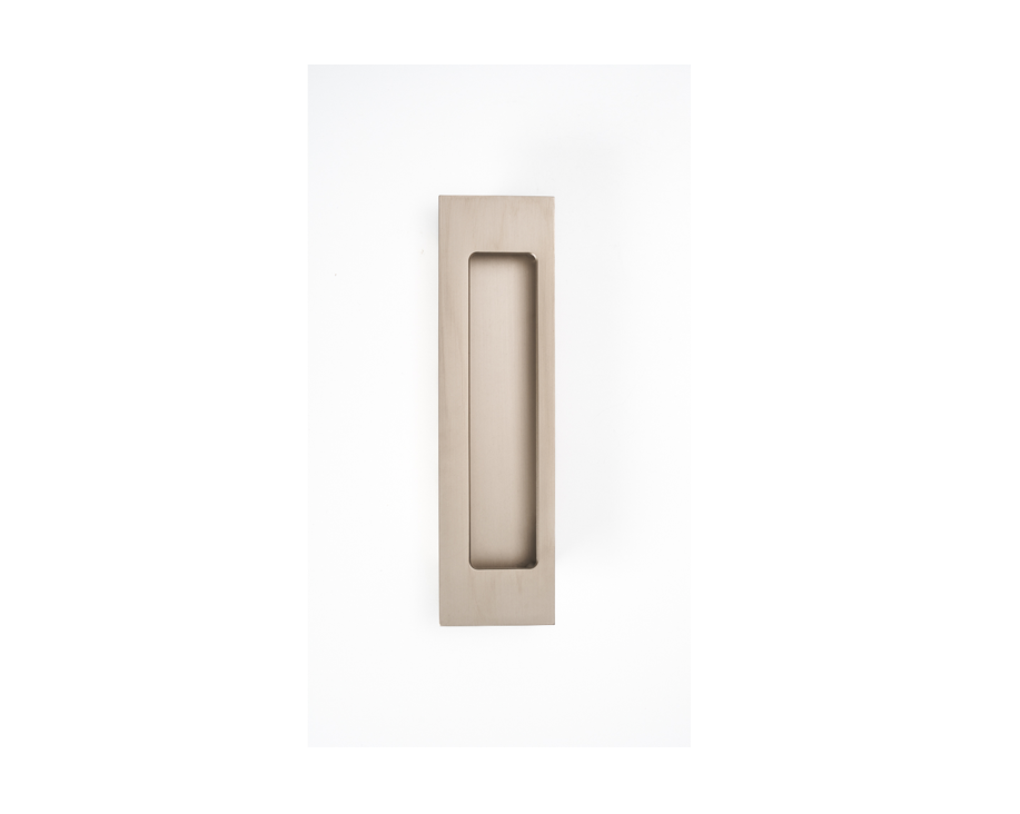 HB675 RH BN 170mm BLANK FLUSH PULL - Right Hand - Brushed Nickel