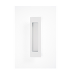 HB675 LH EFW 170mm BLANK FLUSH PULL - Left Hand - Electro Flat White - Image 1
