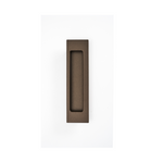 HB675 LH EMB 170mm BLANK FLUSH PULL -  Left Hand - Electro Medium Bronze - Image 1