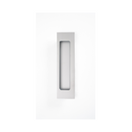 HB675 LH SC 170mm BLANK FLUSH PULL - Left Hand - Satin Chrome - Image 1