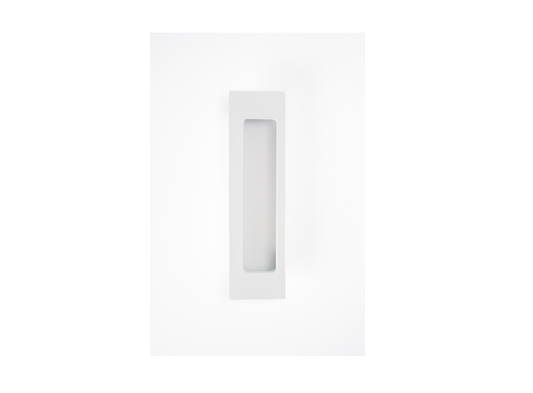 HB675 RH EFW 170mm BLANK FLUSH PULL - Right Hand - Electro Flat White