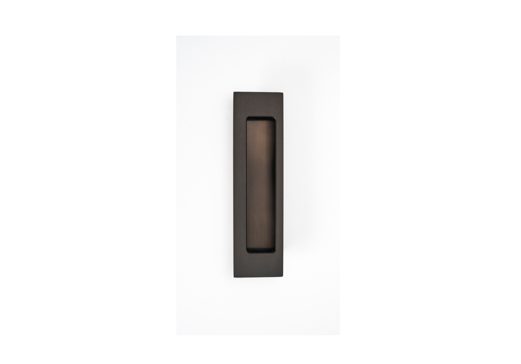 HB675 RH ORB 170mm BLANK FLUSH PULL - Right Hand - Oil Rubbed Bronze