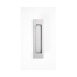 HB675 RH SC 170mm BLANK FLUSH PULL - Right Hand - Satin Chrome - Image 1