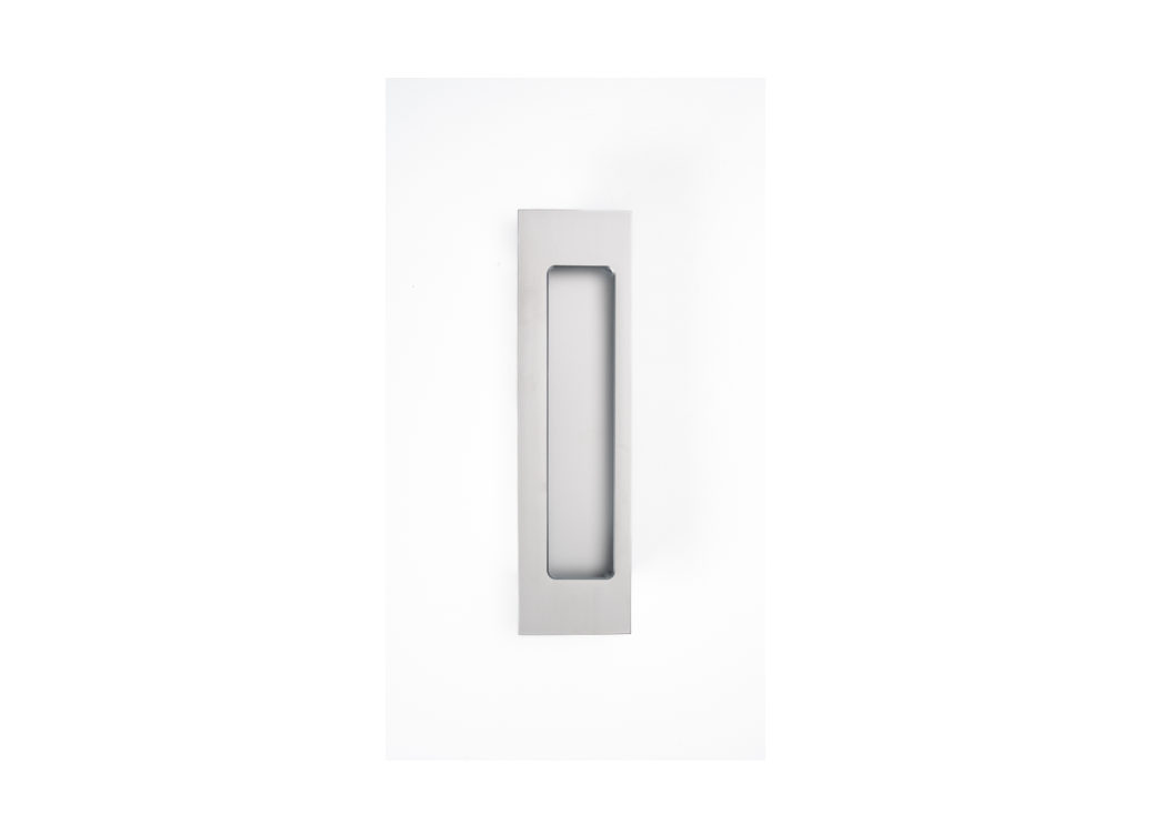 HB675 RH SC 170mm BLANK FLUSH PULL - Right Hand - Satin Chrome