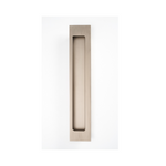 HB677 LH BN 250mm BLANK FLUSH PULL - Left Hand - Brushed Nickel - Image 1