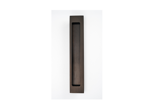 HB677 LH ORB 250mm BLANK FLUSH PULL - Left Hand - Oil Rubbed Bronze