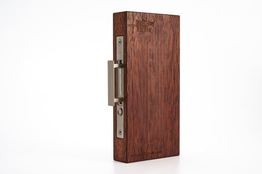 HB680 BN, Sliding Door End Pull - Brushed Nickel