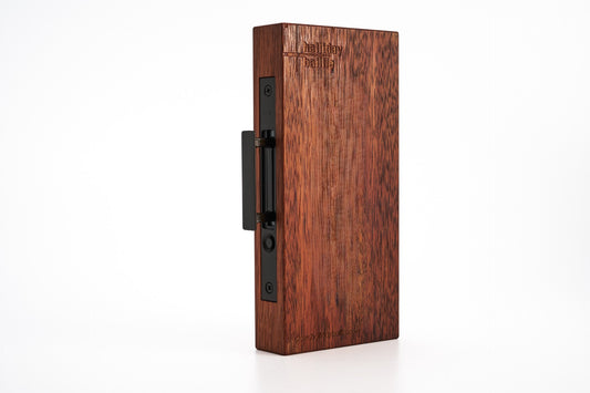 HB680 EDB, Sliding Door End Pull - Electro Dark Bronze