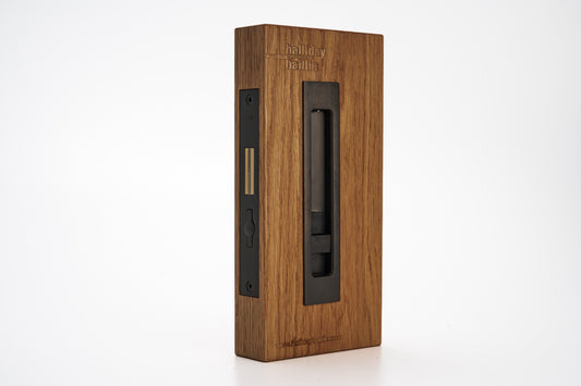 HB690/35 ORB Sliding Door Privacy Set 170mm, Oil Rubbed Bronze