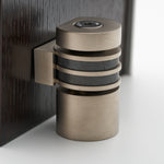 HB710 L BN Modified Round Magnetic Doorstop, Brushed Nickel - Image 1