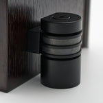 HB710 L EBA Modified Round Magnetic Doorstop, Electro Black Ace - Image 1