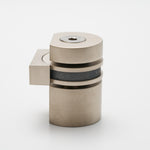 HB710 BN Round Magnetic Doorstop - Brushed Nickel - Image 2