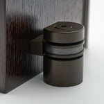 HB710 EDB Round Magnetic Doorstop - Electro Dark Bronze - Image 1