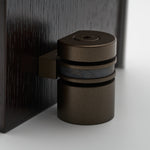 HB710 EMB Round Magnetic Doorstop - Electro Medium Bronze - Image 1