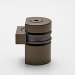 HB710 EMB Round Magnetic Doorstop - Electro Medium Bronze - Image 2