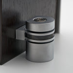 HB710 SC Round Magnetic Doorstop - Satin Chrome - Image 1