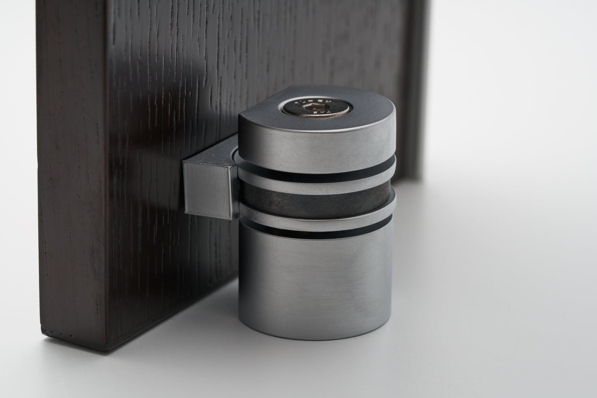 HB710 SC Round Magnetic Doorstop - Satin Chrome