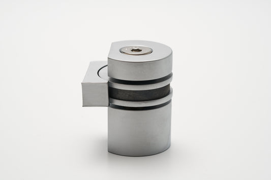 HB710 SC Round Magnetic Doorstop - Satin Chrome