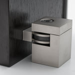 HB720 BN Square Magnetic Doorstop, Brushed Nickel - Image 1