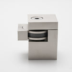 HB720 BN Square Magnetic Doorstop, Brushed Nickel - Image 2