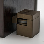 HB720 EMB Square Magnetic Doorstop - Electro Medium Bronze - Image 1