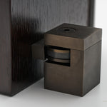 HB720 ORB Square Magnetic Doorstop, Oil Rubbed Bronze - Image 1