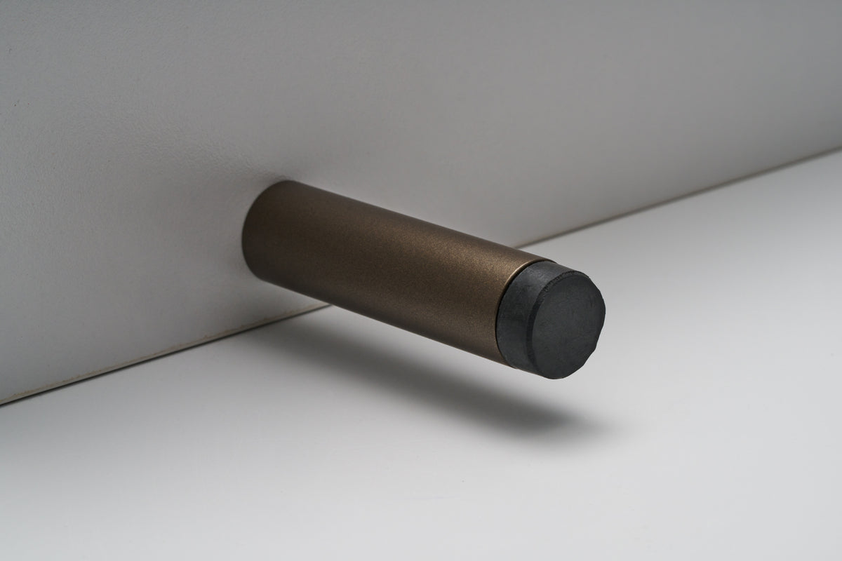 HB735 EMB Wall Mounted Doorstop, Electro Medium Bronze