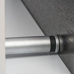 HB737 SC Magnetic Wall Mounted Doorstop, Satin Chrome - Image 1