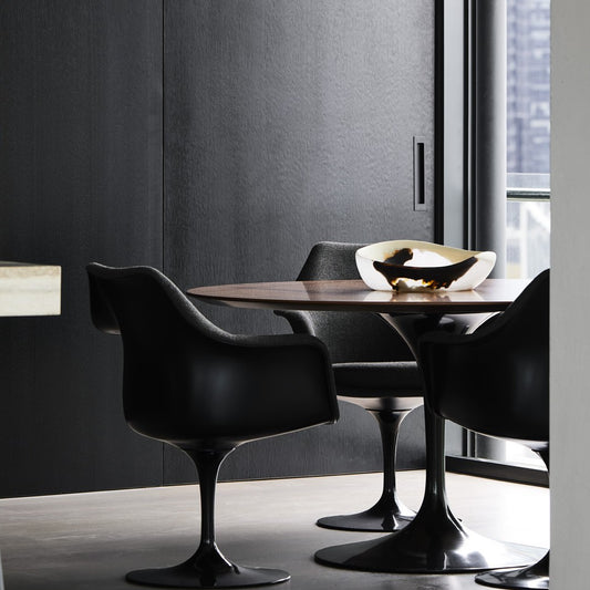 HB677 LH EBA 250mm BLANK FLUSH PULL - Left Hand - Electro Black Ace