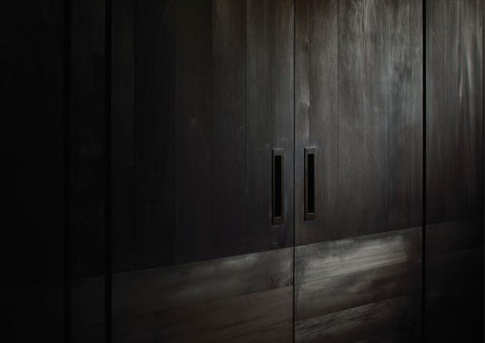 HB677 LH ORB 250mm BLANK FLUSH PULL - Left Hand - Oil Rubbed Bronze